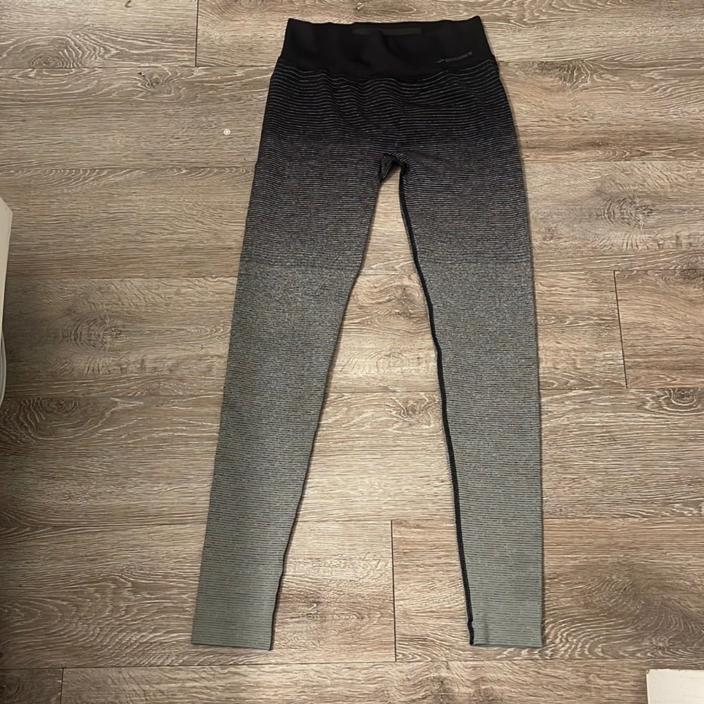 Brooks Leggings Streaker Ombre Running Tights size medium M